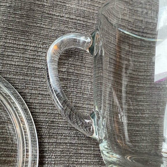 Vtg MCM Anchor Hocking cream & covered sugar set - Picture 5 of 8